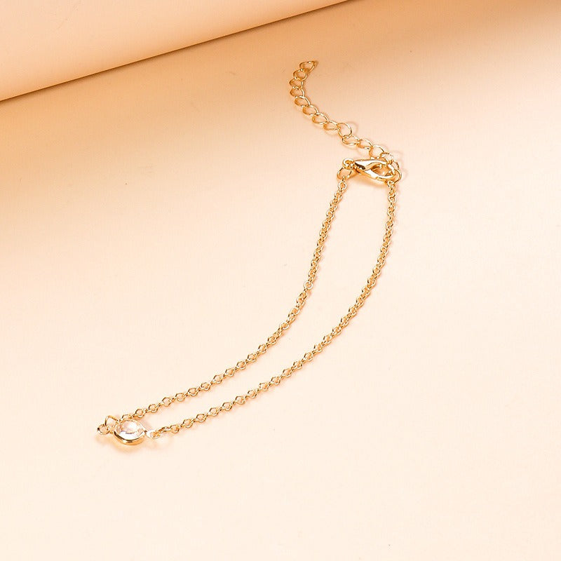 Small Circle Chain Foot Chain