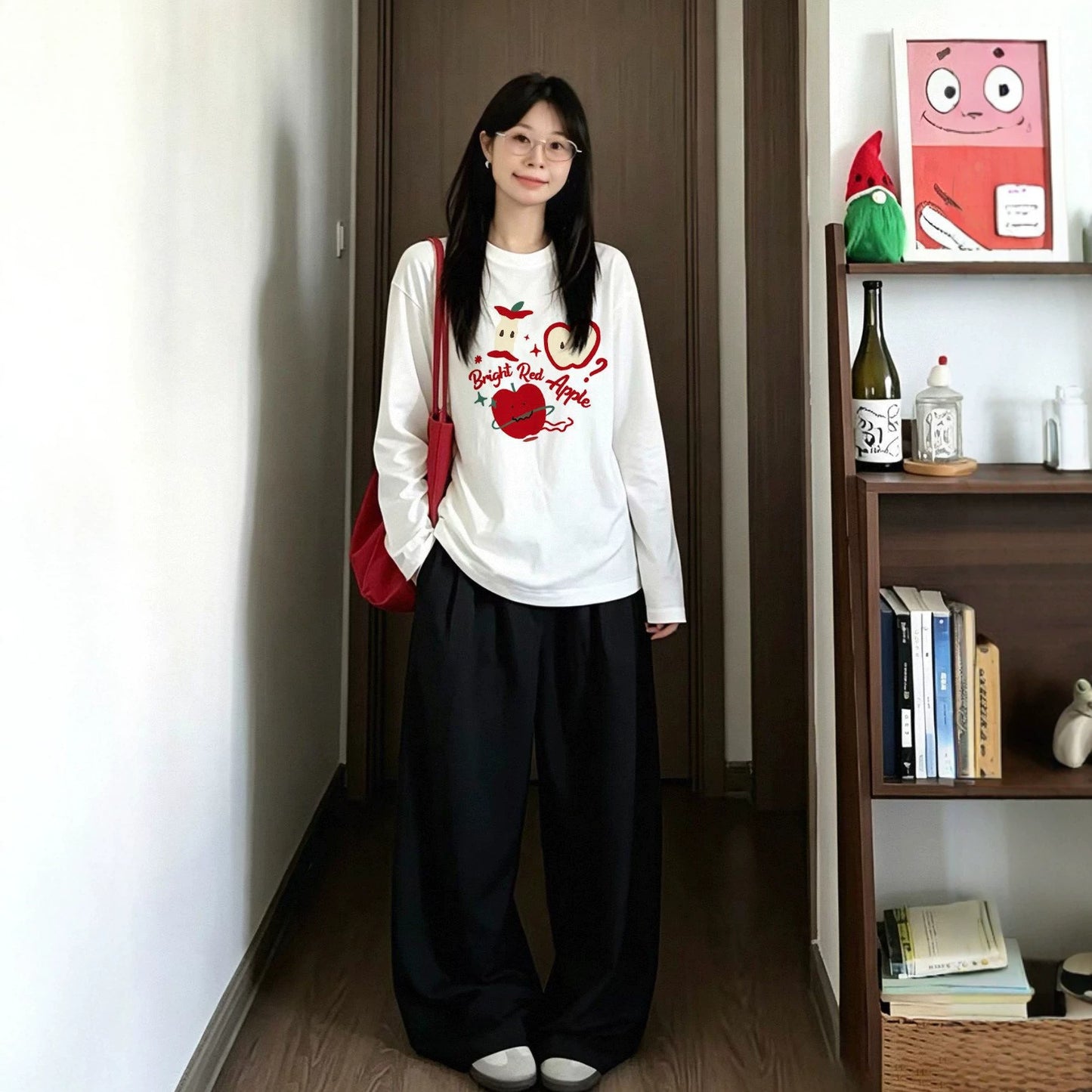 Long Sleeve T-Shirt for Women, Loose Casual Style