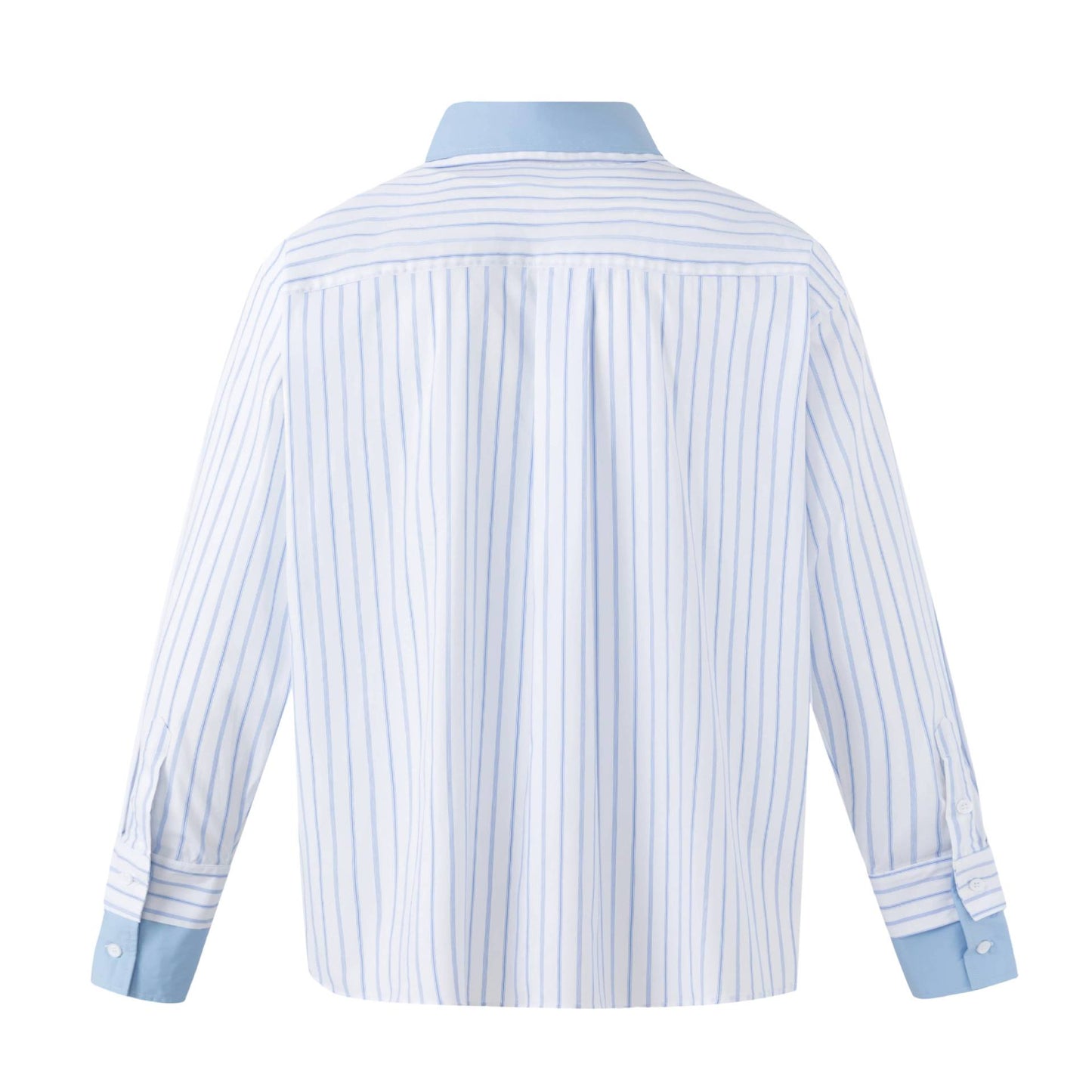 Vintage Retro Plaid Long Sleeve Turn-down Collar Casual Shirt