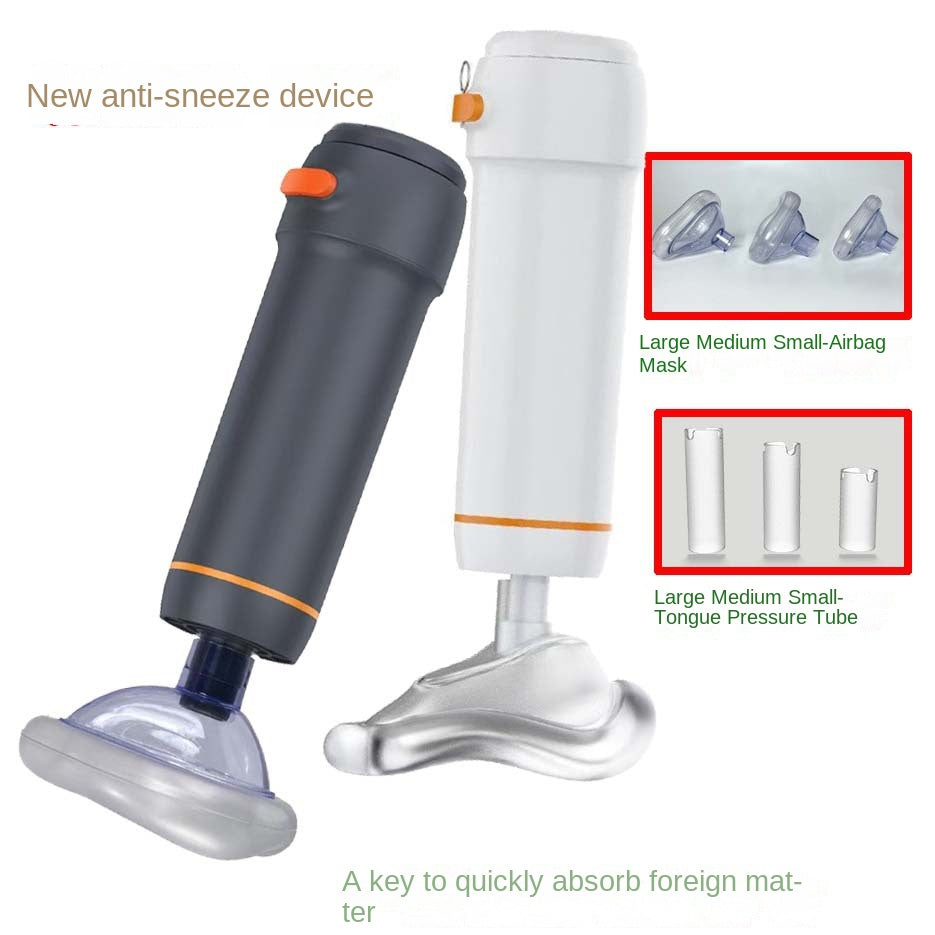 Hemlock Choking Prevention Device, Portable Negative Pressure Aspirator for Home Use, Anti-Choking Emergency Aid Tool