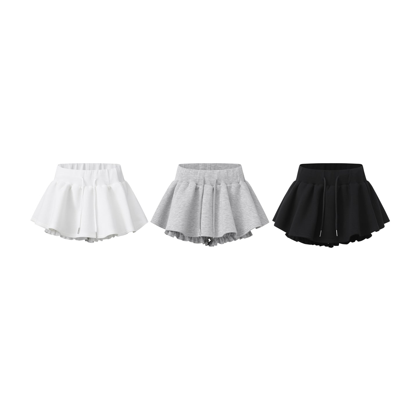 Short Patchwork Mini Skirt with Lined Inner Layer, Patched Skirt for Wholesale