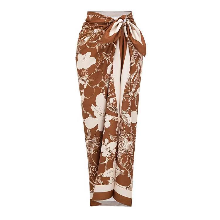 Fashion Print Sexy  Two-Piece Swimwear Set for Women, One-Piece Swimsuit