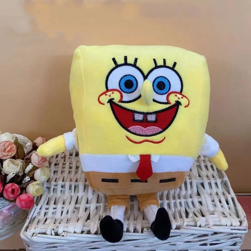 SpongeBob Plush Toy Patrick Star Mr. Krabs Plush Doll 8-inch Claw Machine Toy