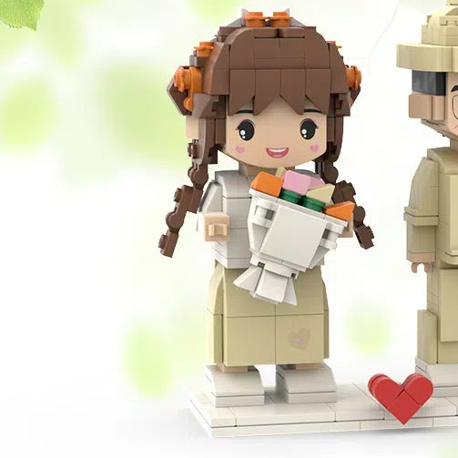 Photo customization Building blocks figurines portraits birthday gifts for couples and girlfriends DIY dolls figurines and ornam