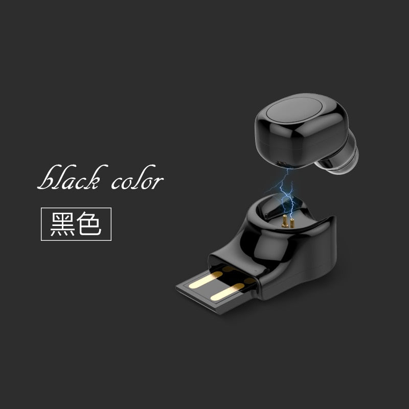 Wireless Bluetooth Headphone Headset X12 Car Bluetooth Earphone USB Magnetic Charging Mini Sport