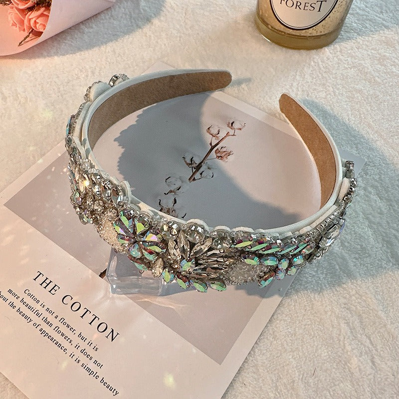 Fashionable and Versatile Retro Baroque Diamonds Light Luxury Love Hair Accessories