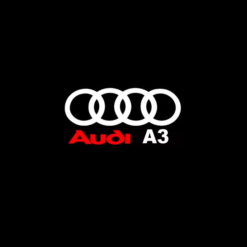 Applicable to Audi Welcome Lights A1 A3 A5 A7 Q3 Q5 Q7 Q8 A4L/A6L Door Projection LED Decoration Light Modification