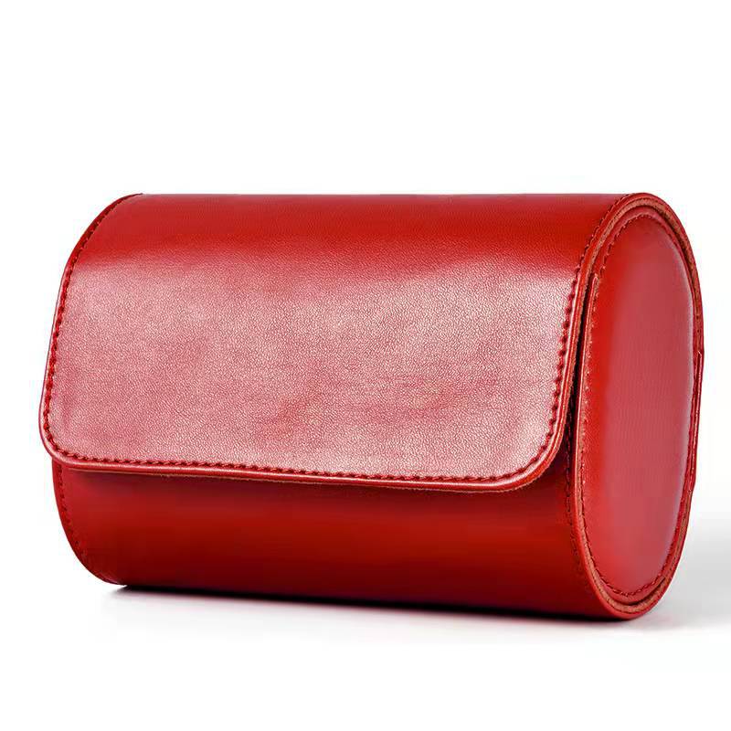 Travel Storage Bag PU Leather Watch Storage Box Color Portable Watch Bag Bracelet Jewelry Watch Box