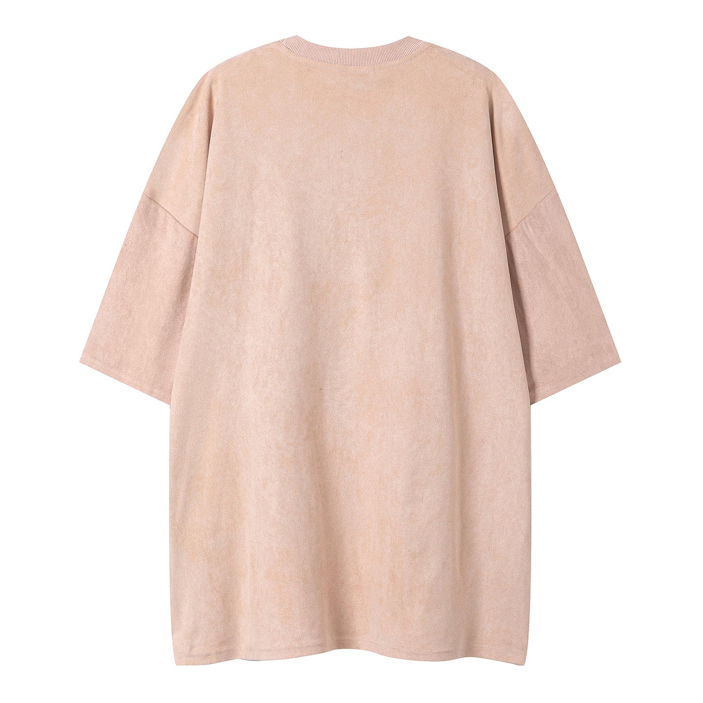 Basic minimalist plain version short sleeved shirt