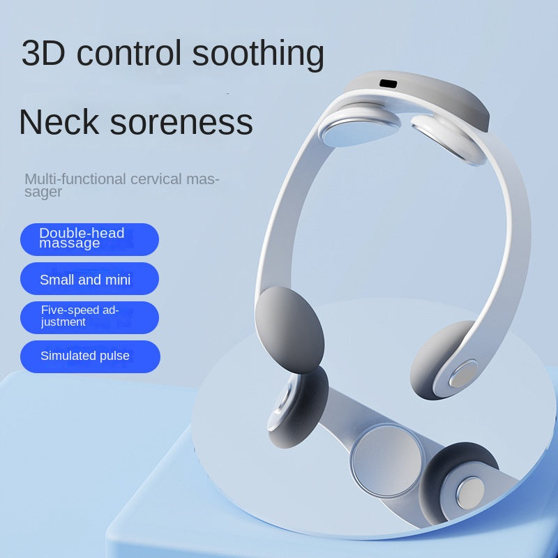 Cervical Massage Device Multi-Functional Cervical Massager Pulse Home Neck and Shoulder Massager Smart Cervical Massager