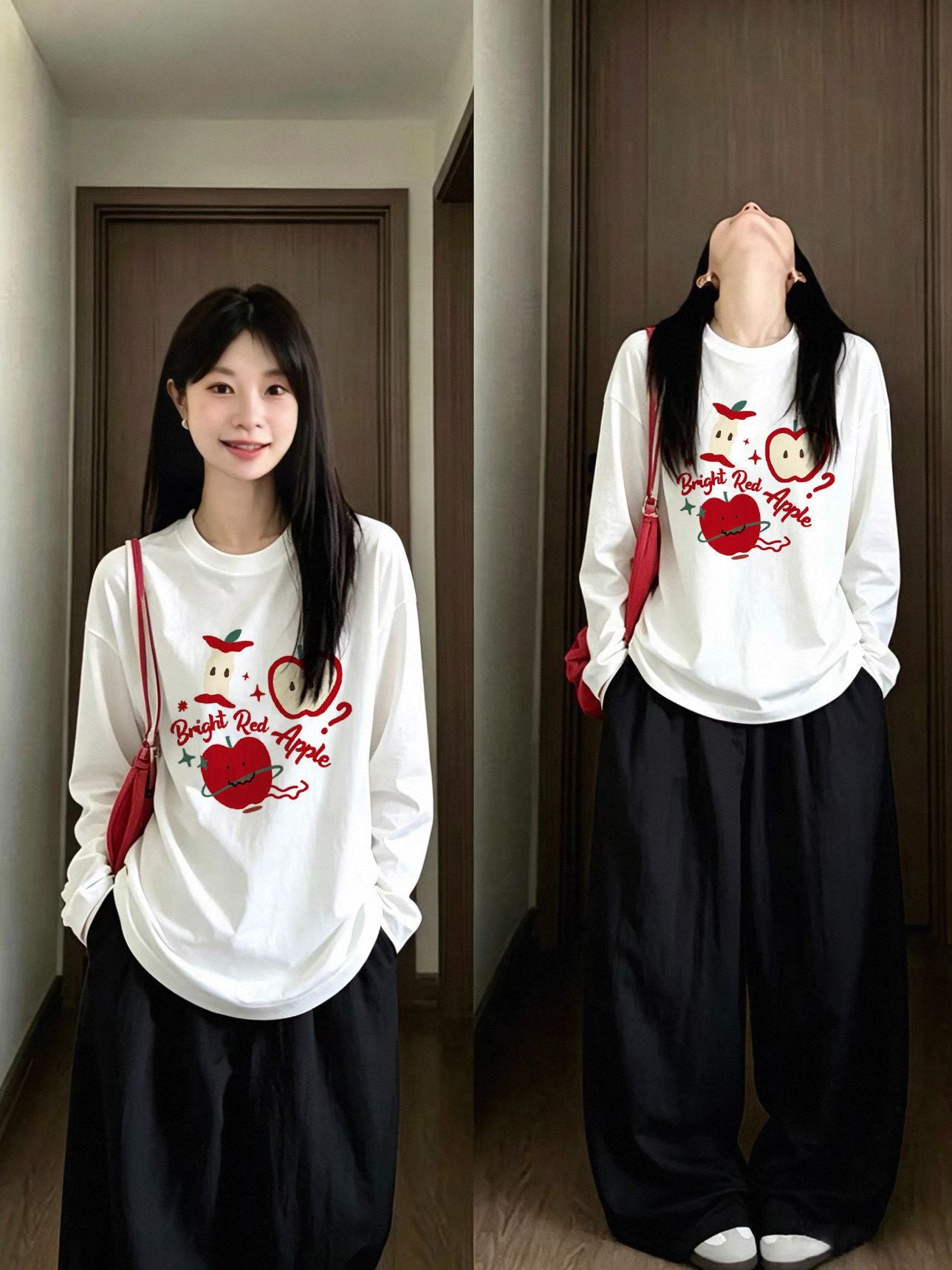 Long Sleeve T-Shirt for Women, Loose Casual Style