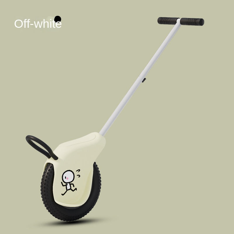 Single Wheel Stroller Kids Toy Car Parent-Child Ride-on Vehicle Competitive One-Wheel Off-road Baby Walker for Boys and Girls