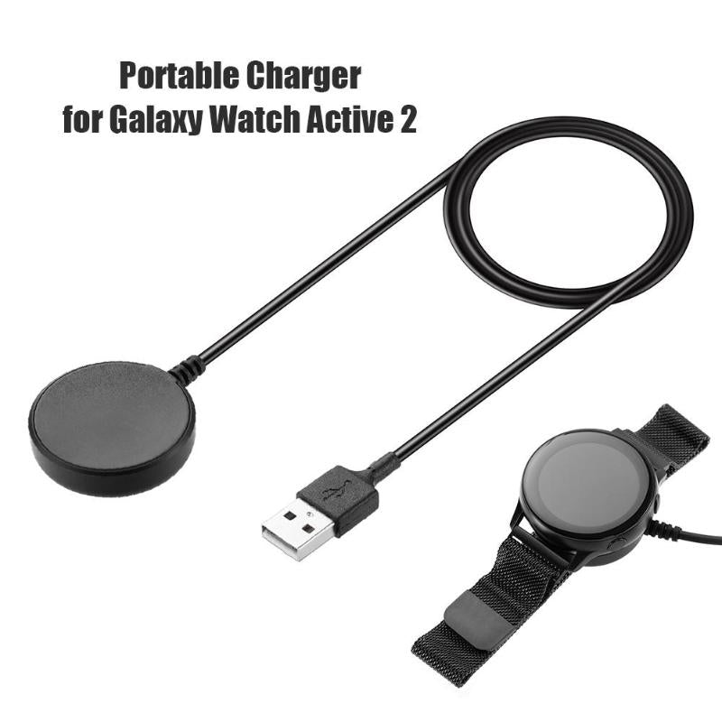 USB Charging Cable fast Charger Dock Power Adapter for Samsung Galaxy Watch Active 2 40mm 44mm smart watch accessory for Watch 3