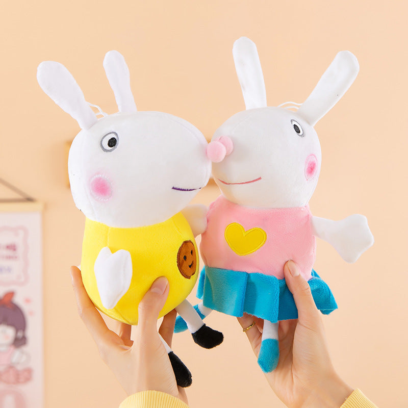 Cute Pig Friends Plush Toy Dinosaur Teddy Bear Cartoon George Pig Doll Gift for Girls