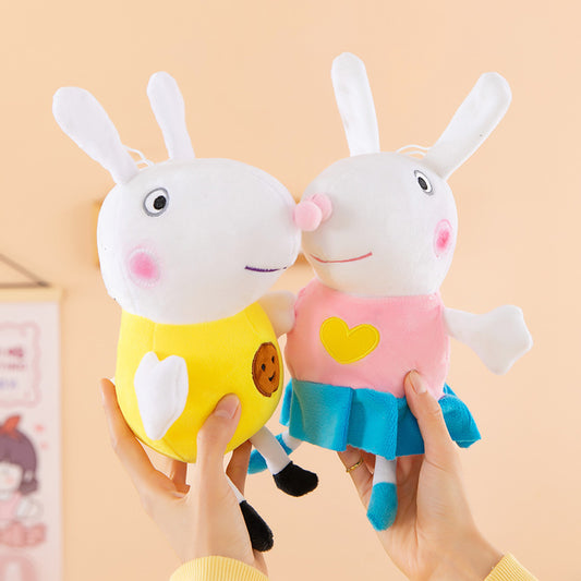 Cute Pig Friends Plush Toy Dinosaur Teddy Bear Cartoon George Pig Doll Gift for Girls
