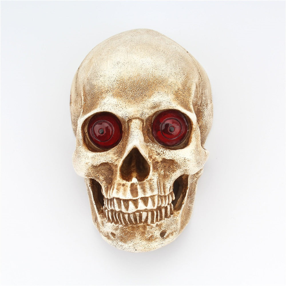 Retro Skeleton Night Light Terror Face Bedroom Bedside Light