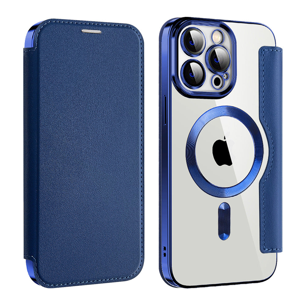 Suitable for iPhone 16 wireless charging phone case Apple 14 protective case plug-in card 13 Pro