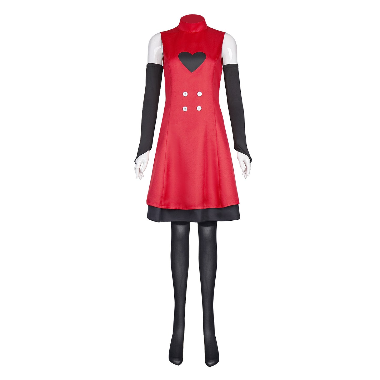 Hazbin Hotel Cosplay Costume - Charlie Morningstar Dress, Vaggie Devil Outfit, TV Demon Woke