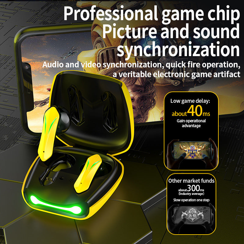 T33 Wireless Binaural Private Model TWS5.1 Charging Treasure Bluetooth Headset Game Headset R05