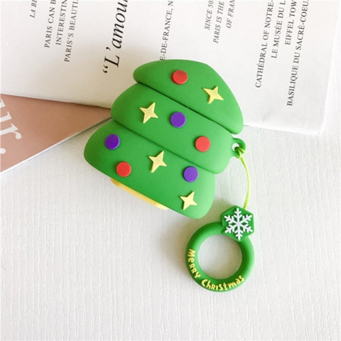 For airpods case Fundas For Airpods 2 case cover cute 3D Wireless Bluetooth Headphones Protective Cover Silicone Earphone Case