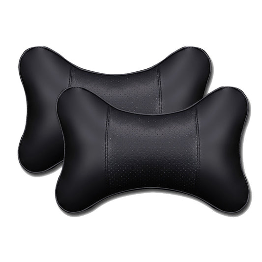 Car Headrest Danni Leather Perforated Breathable Leather Headrest Summer