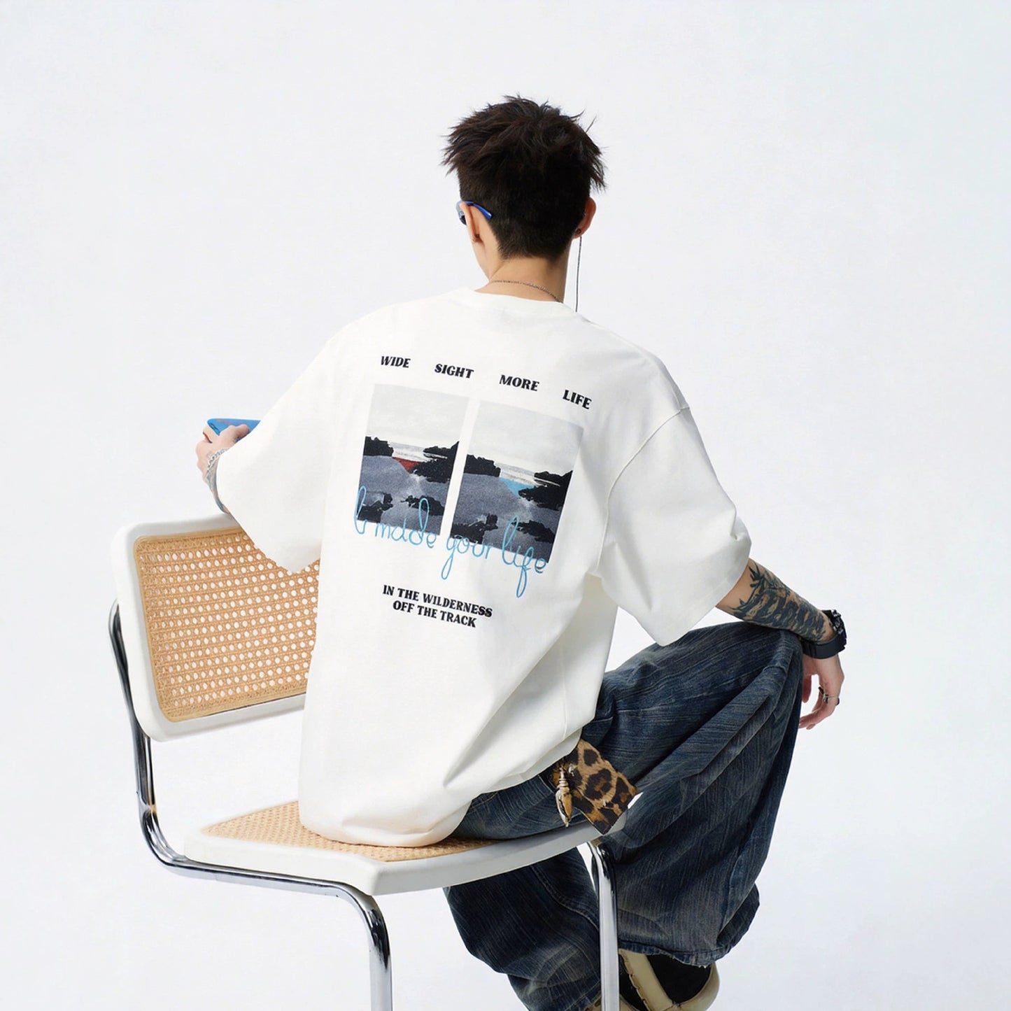 Men's Printed Short-Sleeve T-Shirt