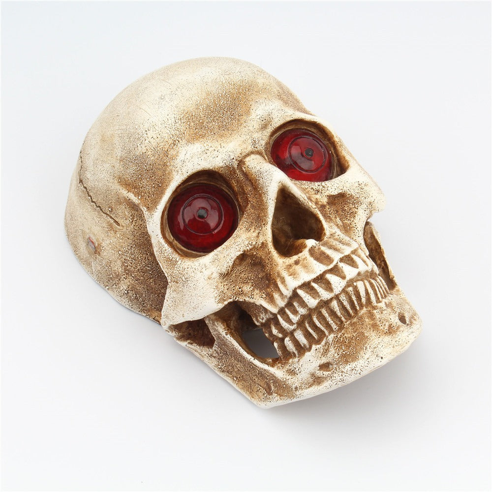 Retro Skeleton Night Light Terror Face Bedroom Bedside Light