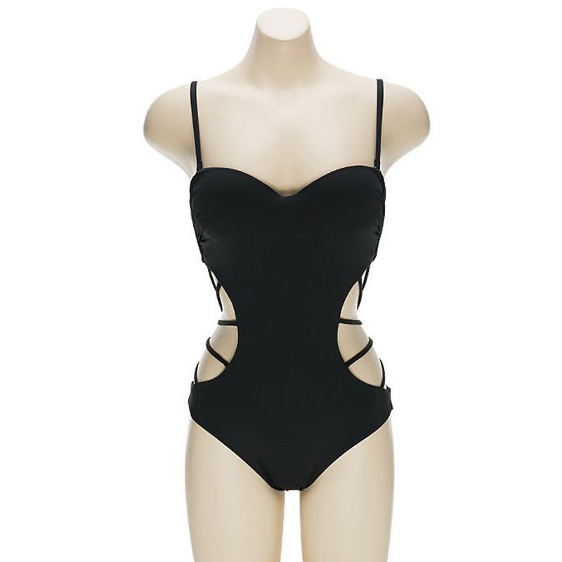 One-Piece Swimsuit for Women with Steel Support, Push-Up, Slimming Effect