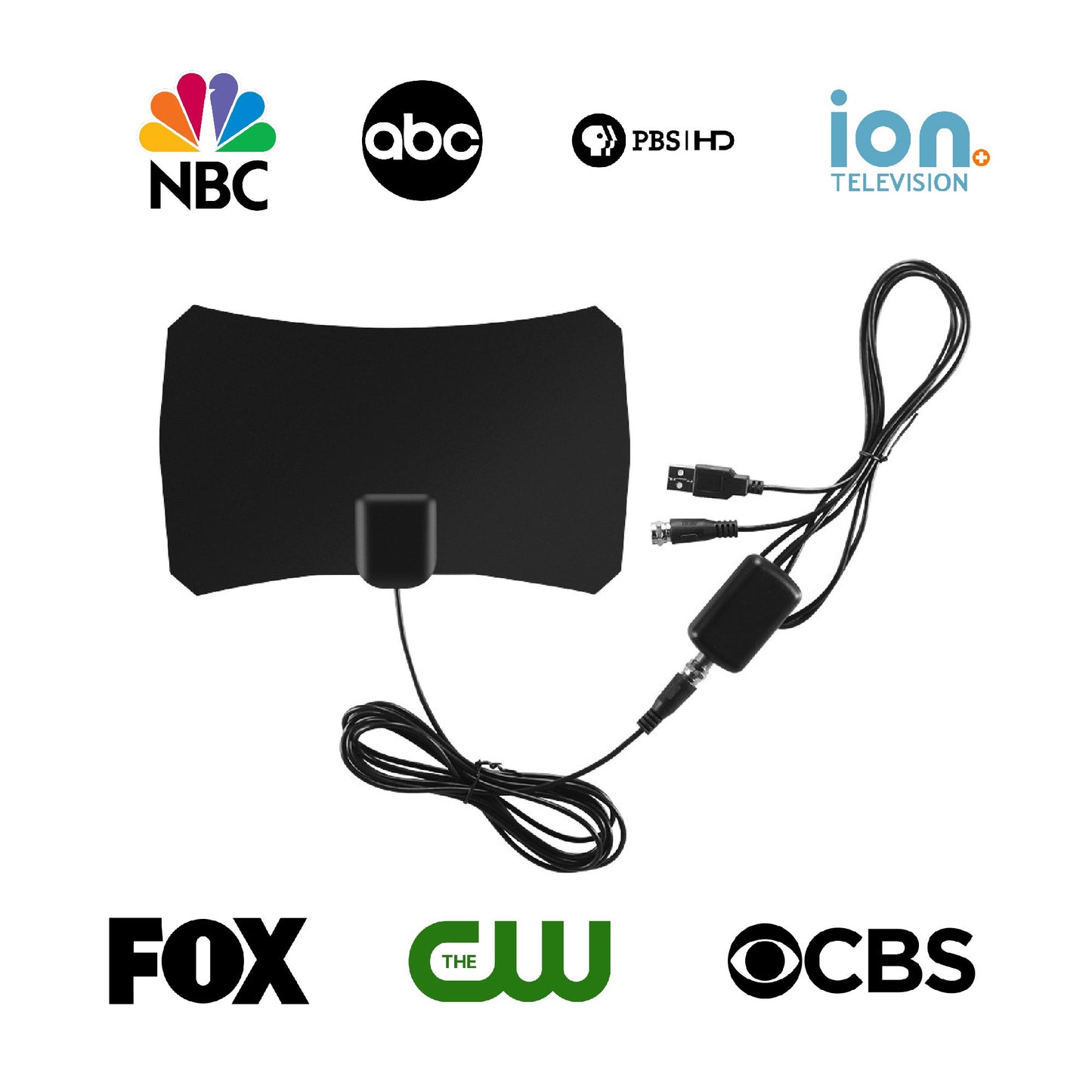 HDTV Free Cable Antenna with Signal Booster