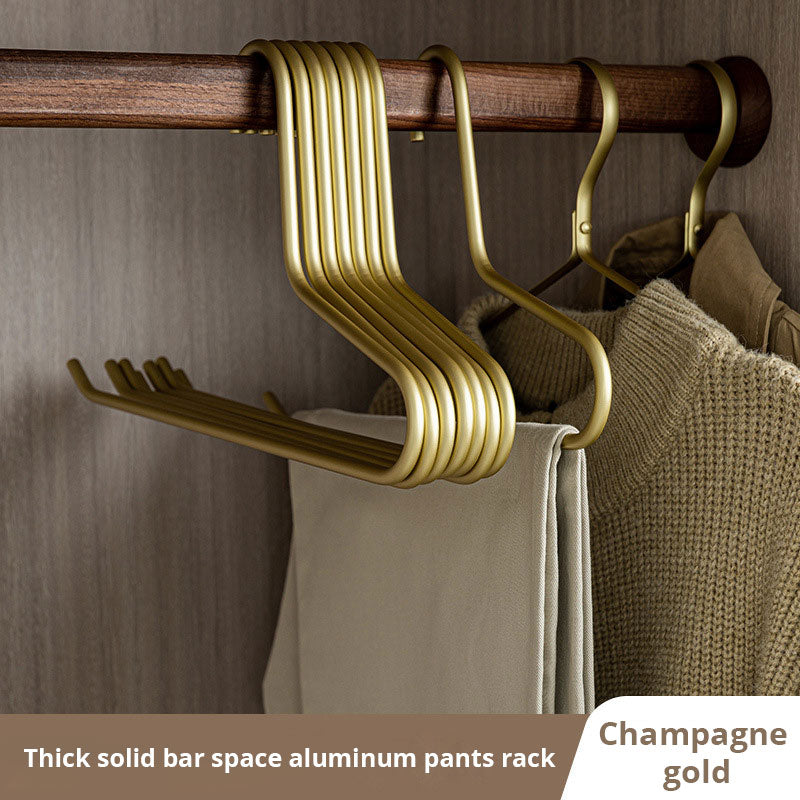 Aluminum Alloy Hanger, Household Triangular Hanger, Solid Hanger, Wardrobe Display, Support, Air Hanger, Hanger