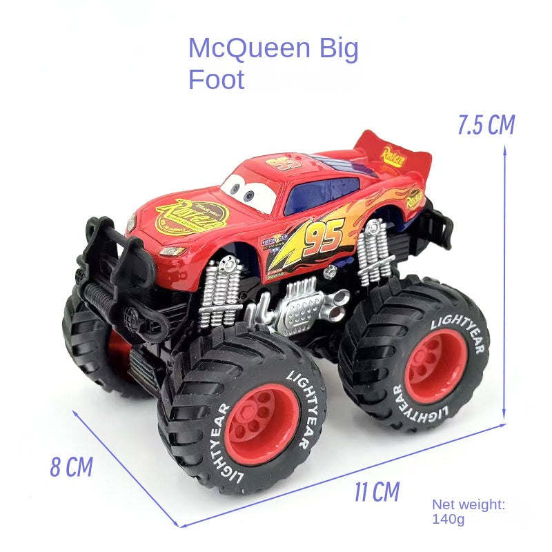 Racing Car Cars Diecast McQueen Mater Dual Inertia Assist Off-Road Alloy Vehicle Kids Toy Boy 4WD