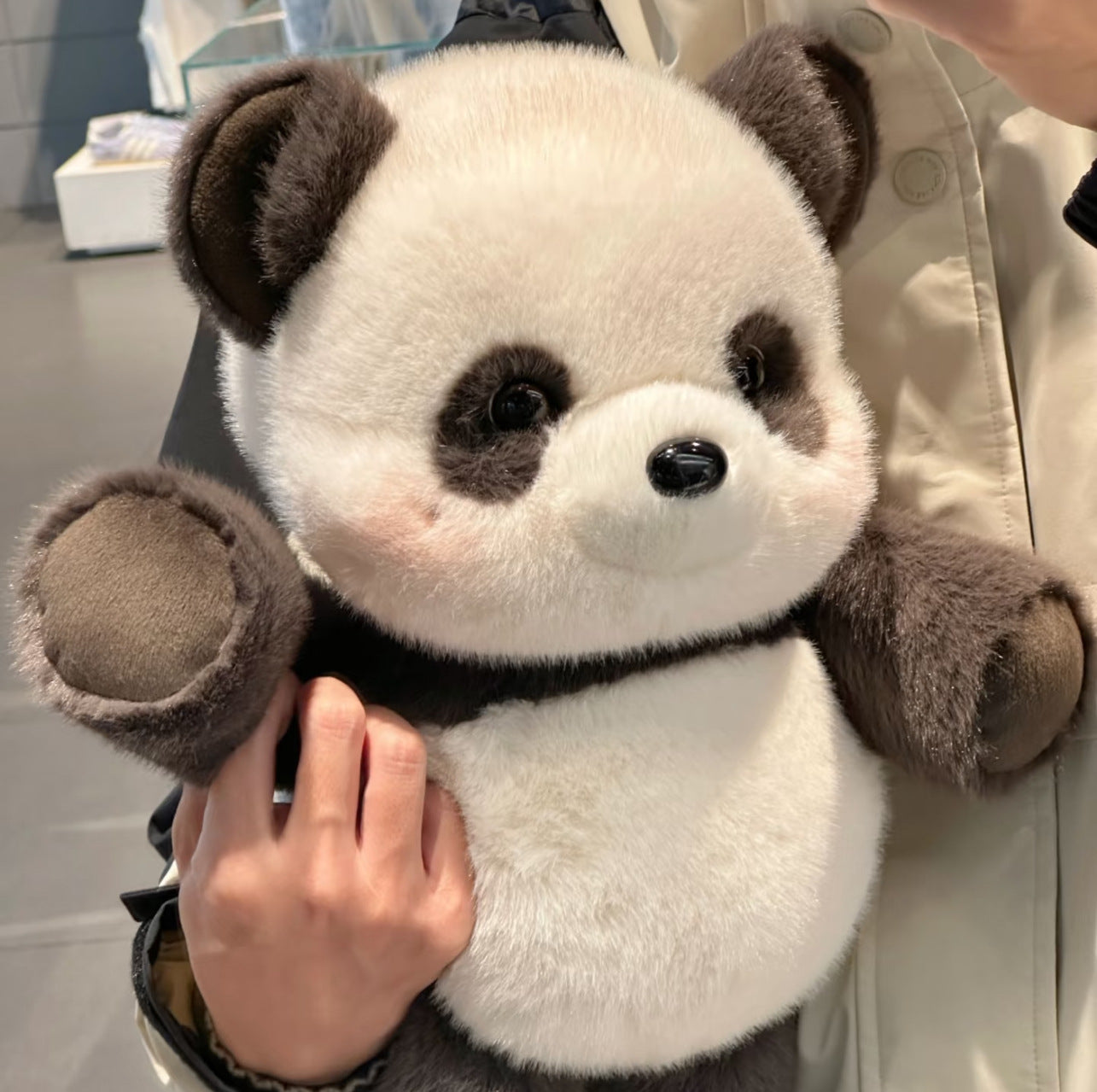 Cute Panda Running Series Little Panda Plush Toy Doll Gift Trendy Pendant Panda Gift