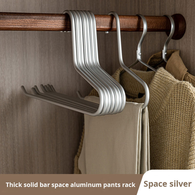 Aluminum Alloy Hanger, Household Triangular Hanger, Solid Hanger, Wardrobe Display, Support, Air Hanger, Hanger