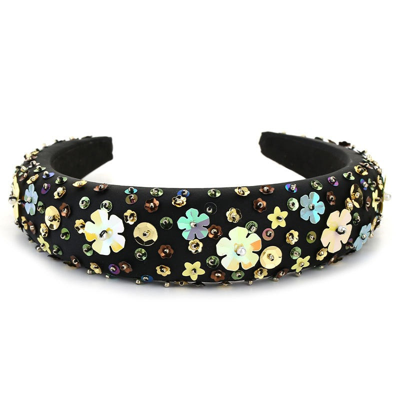 Fashionable Women's Countryside Style Handsewn Flower Headband