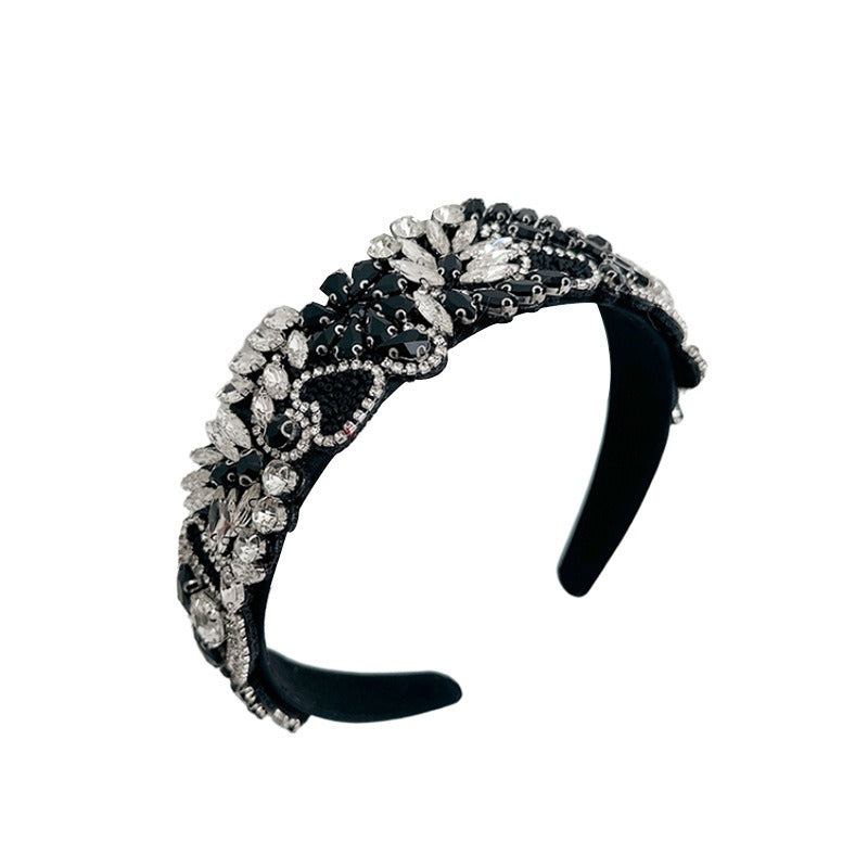 Fashionable and Versatile Retro Baroque Diamonds Light Luxury Love Hair Accessories