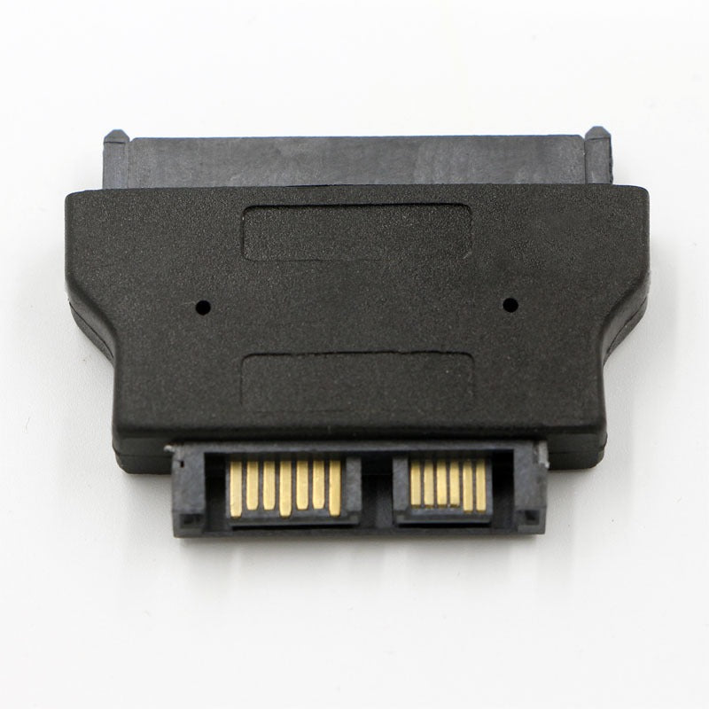 SATA22P to SLIMLINE SATA13p laptop optical drive position rotation head