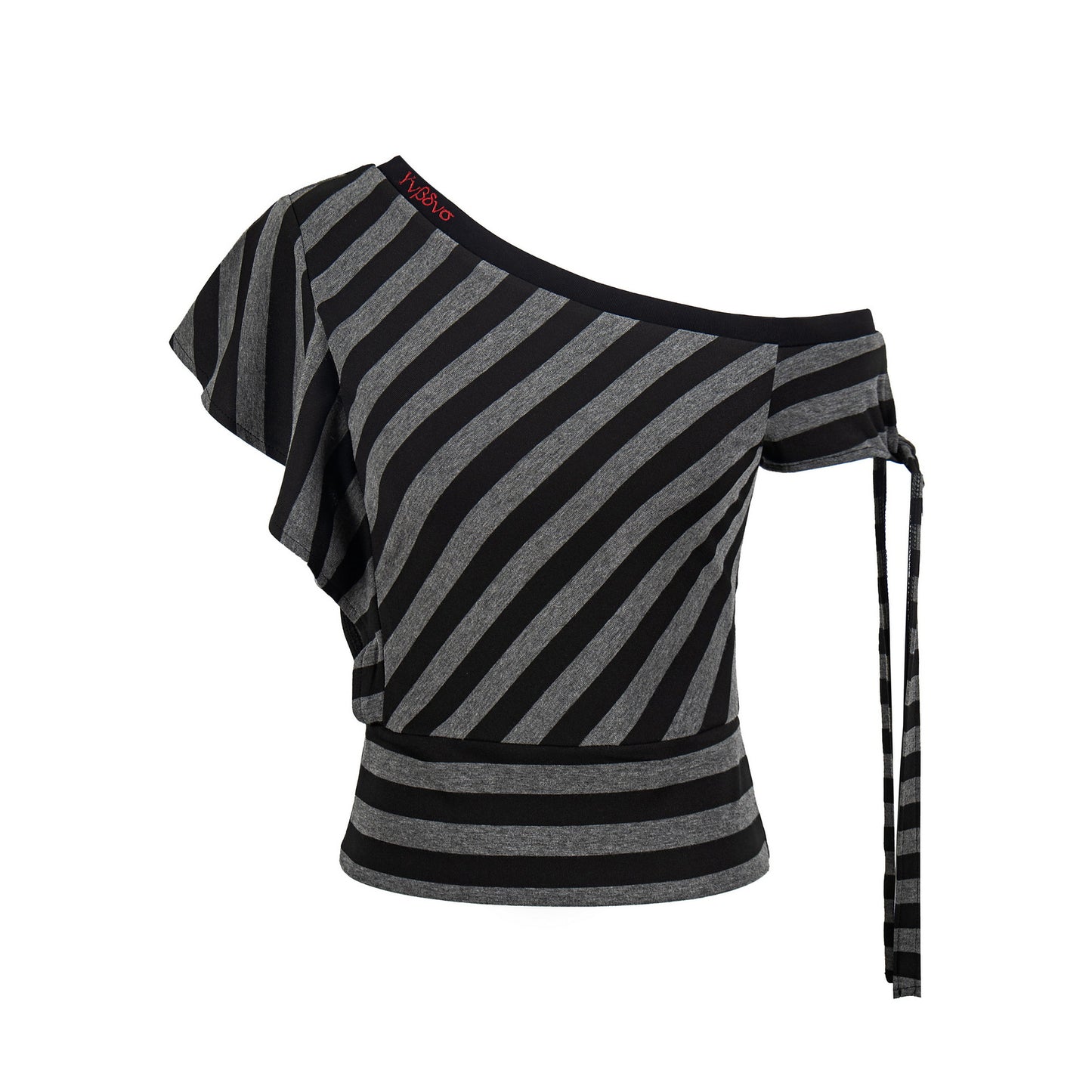 Women's Color-block Loose Round Neck Casual Short Sleeve Letter Print T-shirt