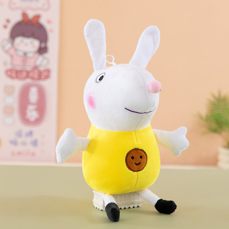 Cute Pig Friends Plush Toy Dinosaur Teddy Bear Cartoon George Pig Doll Gift for Girls