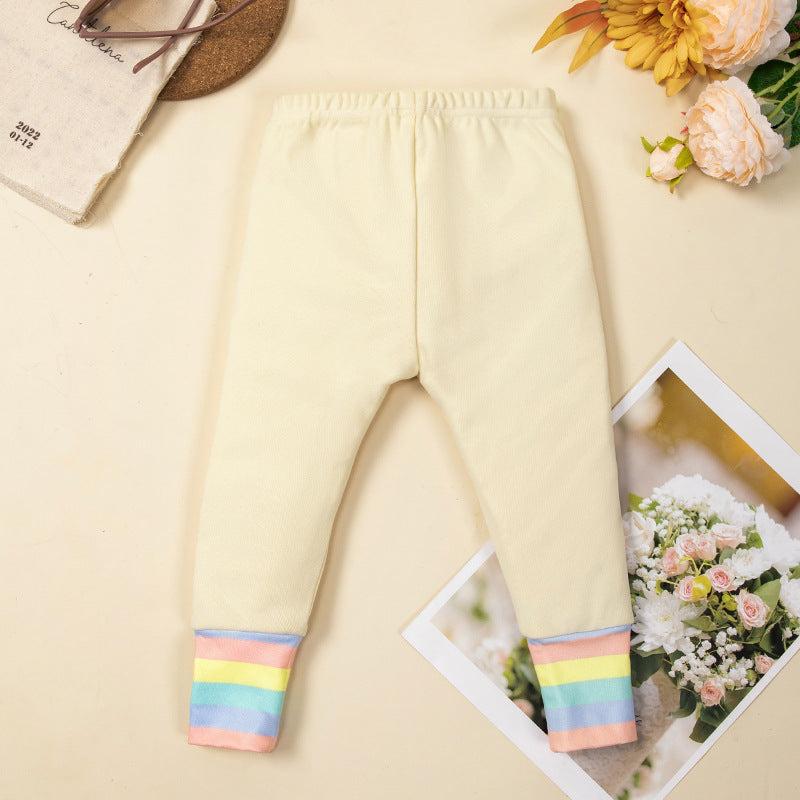 Autumn/Winter Girls' Baby Pants, Fashionable Warm Bottoming Tights
