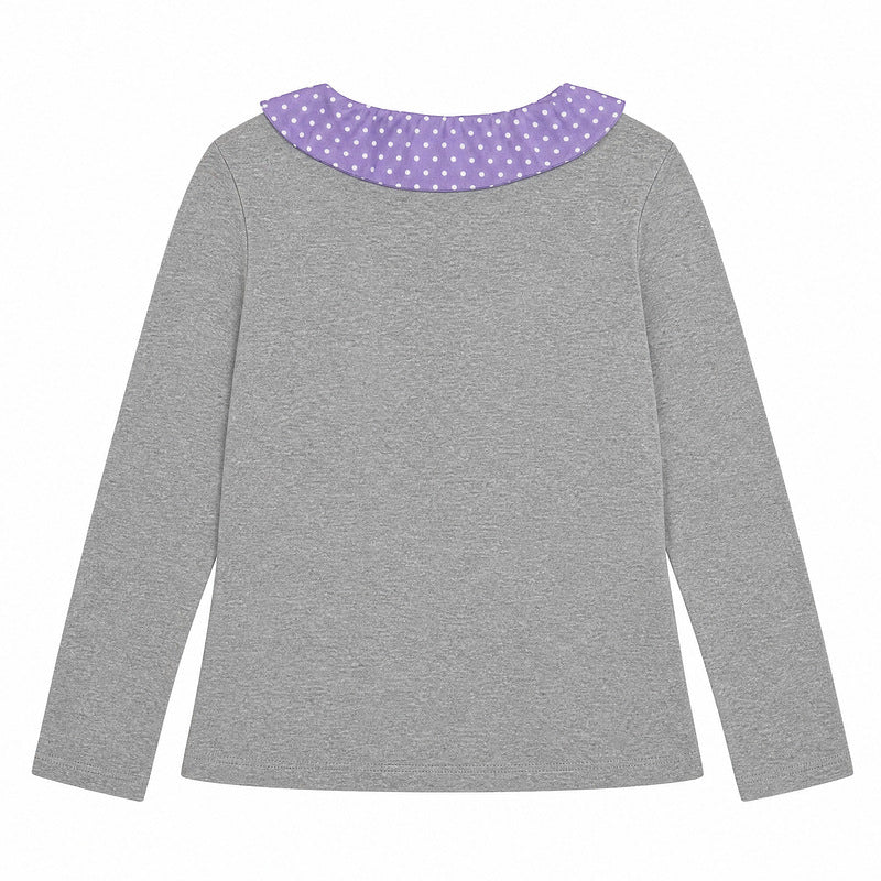 Cute note star long sleeved top