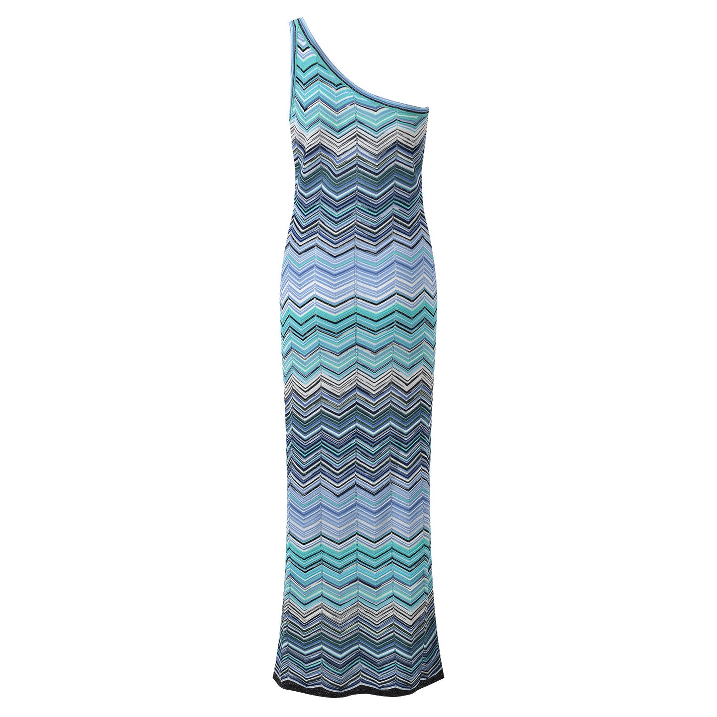 Single shoulder camisole long skirt