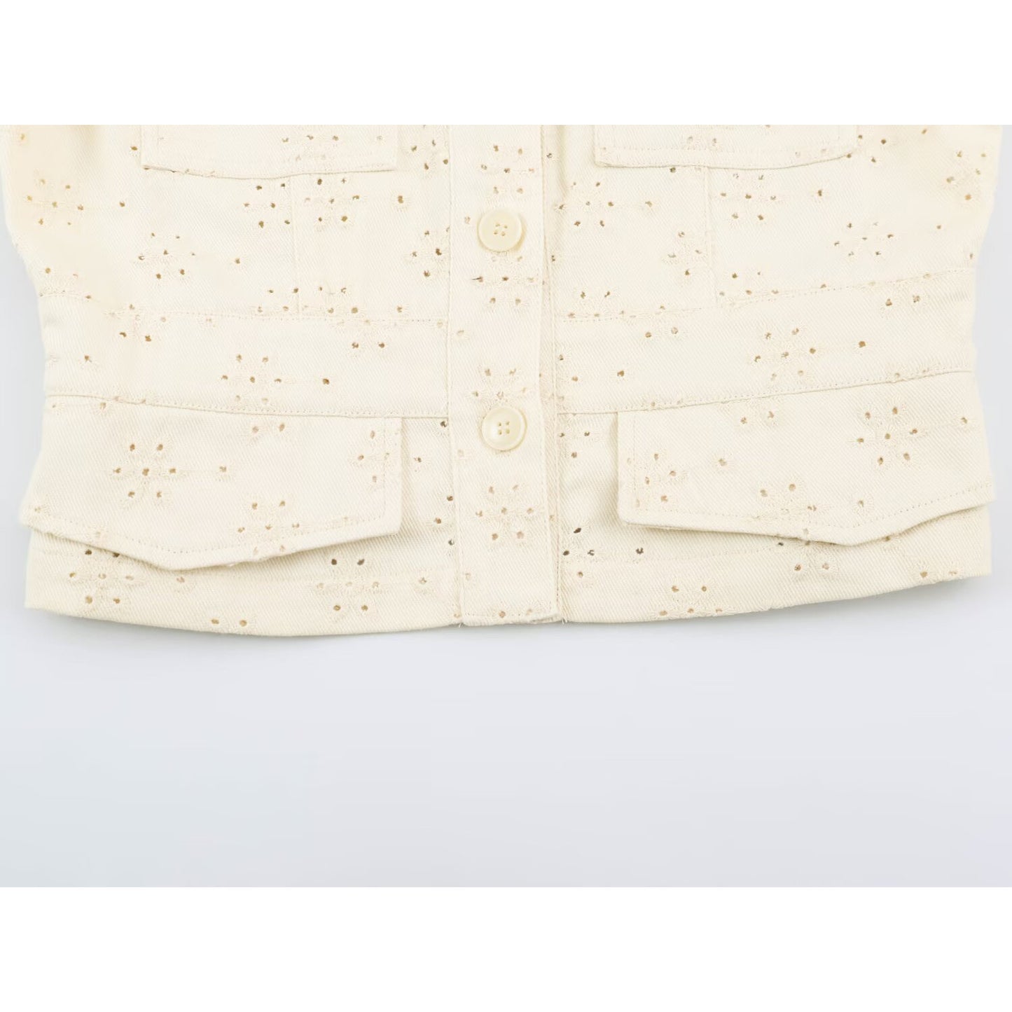 Hollow embroidery jacket