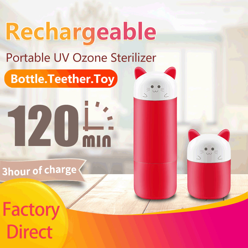 Bimirth Rechargeable UV Disinfection Box Dust Box UV Ozone Menstrual Cup Sterilizer Sterilizer Pacifier Box