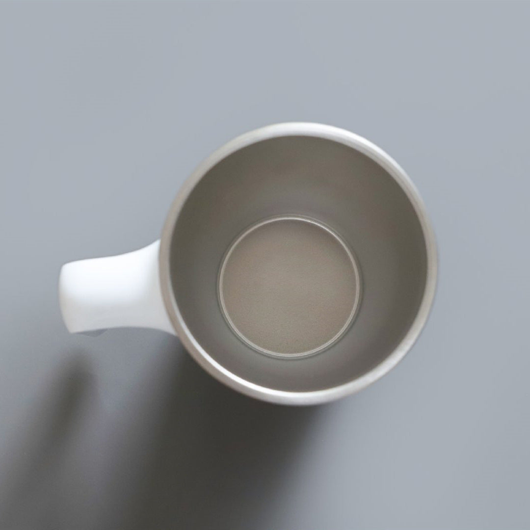 Inner Plastic Outer Steel Belt Handle Stainless Steel Thermos Cup Creative Office Anti-Fall Magic Suction Cup Does Not Pour The Cup