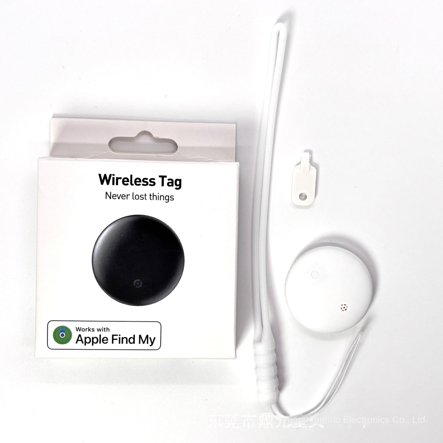 Waterproof Anti-Lost Tracker Compatible with Find My for Pet Locator, Alternative to Airtag