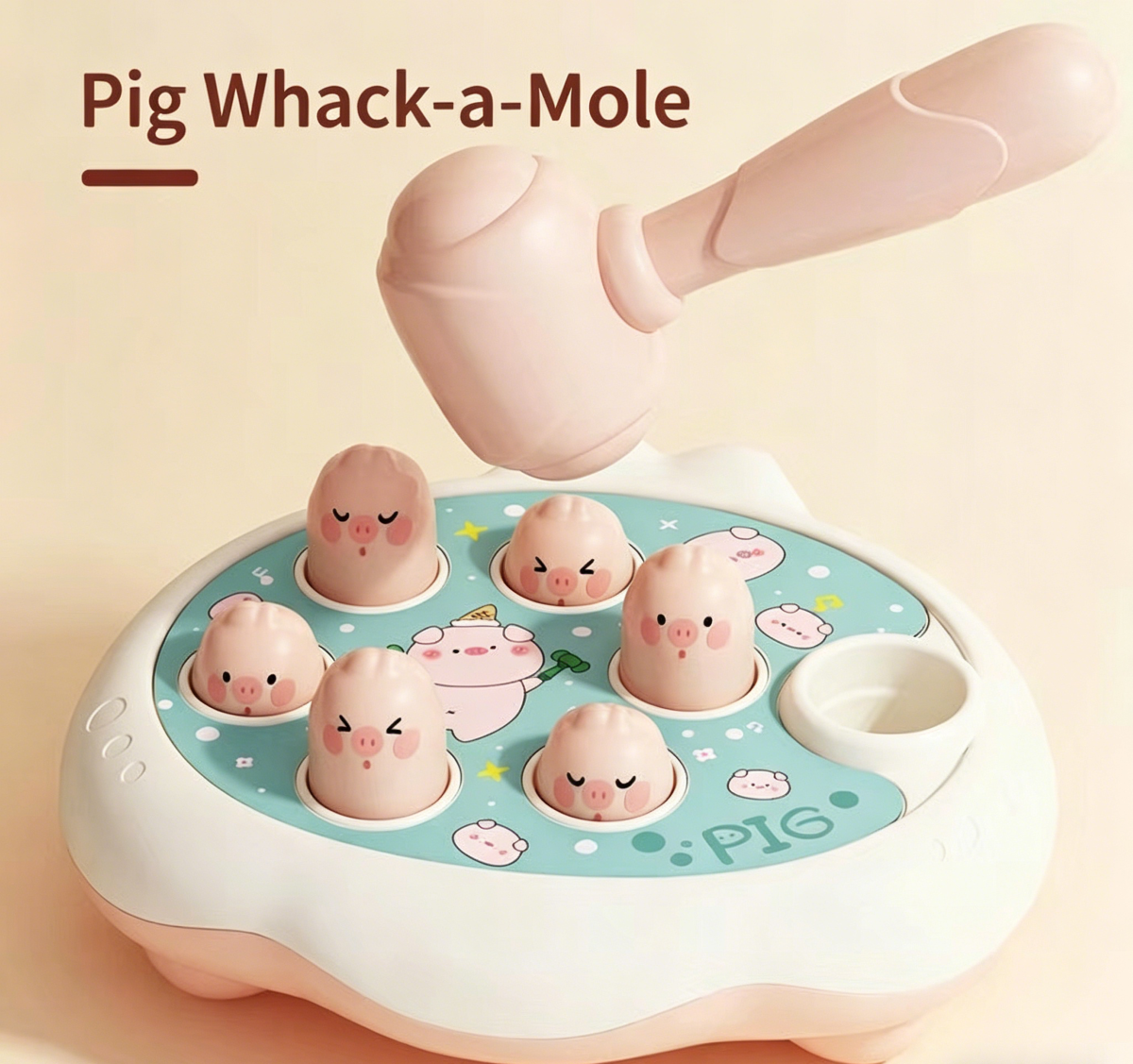 Groundhog puzzle toy for young children