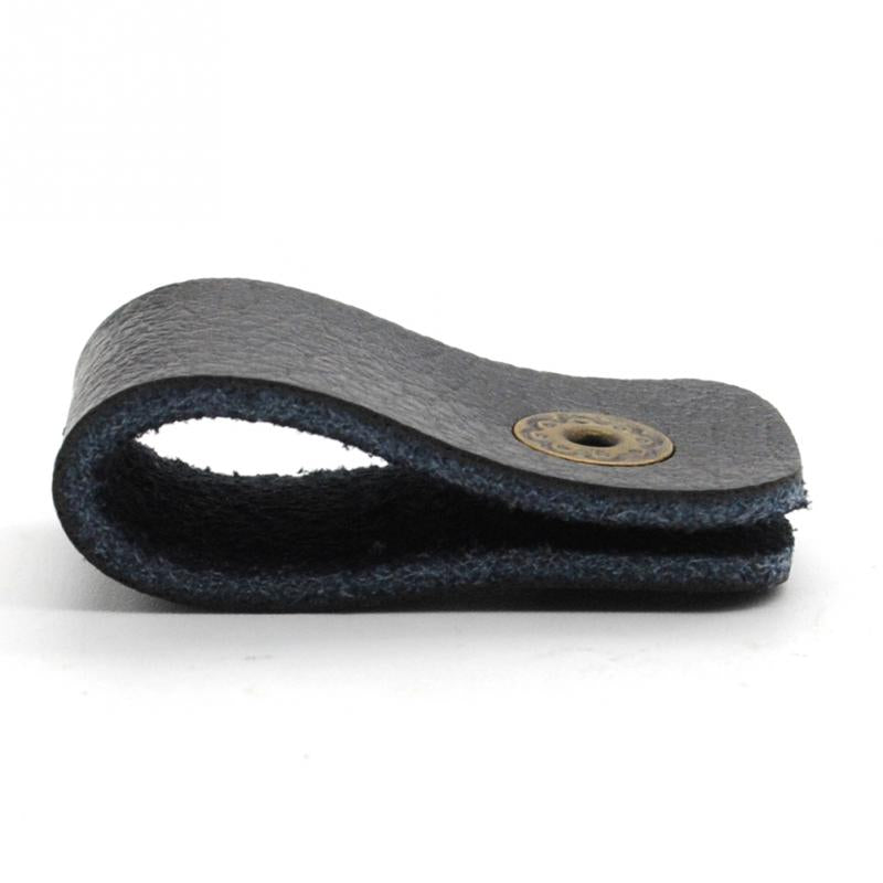 10PCS Leather Cable winder wrapped Cord Line Earphone Cable Bobbin Winder Tie Holder Wrap