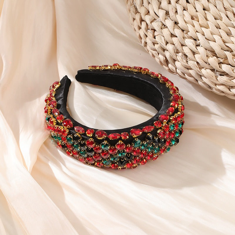 Fashionable and versatile Baroque full diamond hair accessories