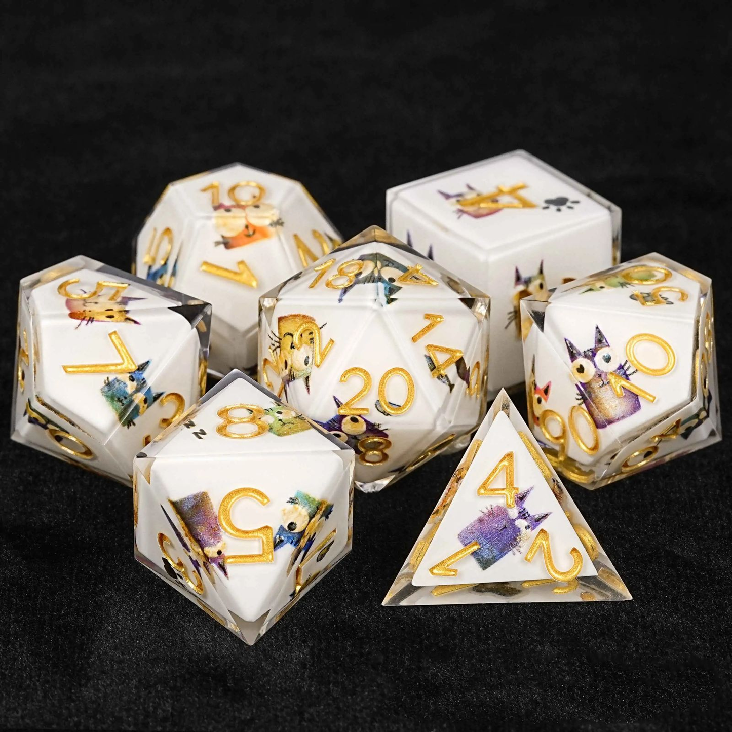 Dragons Tabletop Game Leisure Entertainment DND Polyhedral Dice