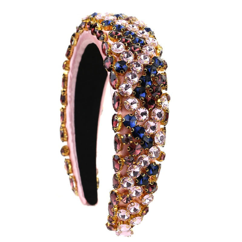 Fashionable and versatile Baroque full diamond hair accessories